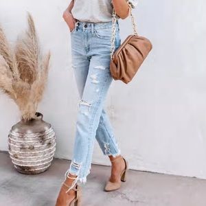 Flying Monkey Distressed Jeans